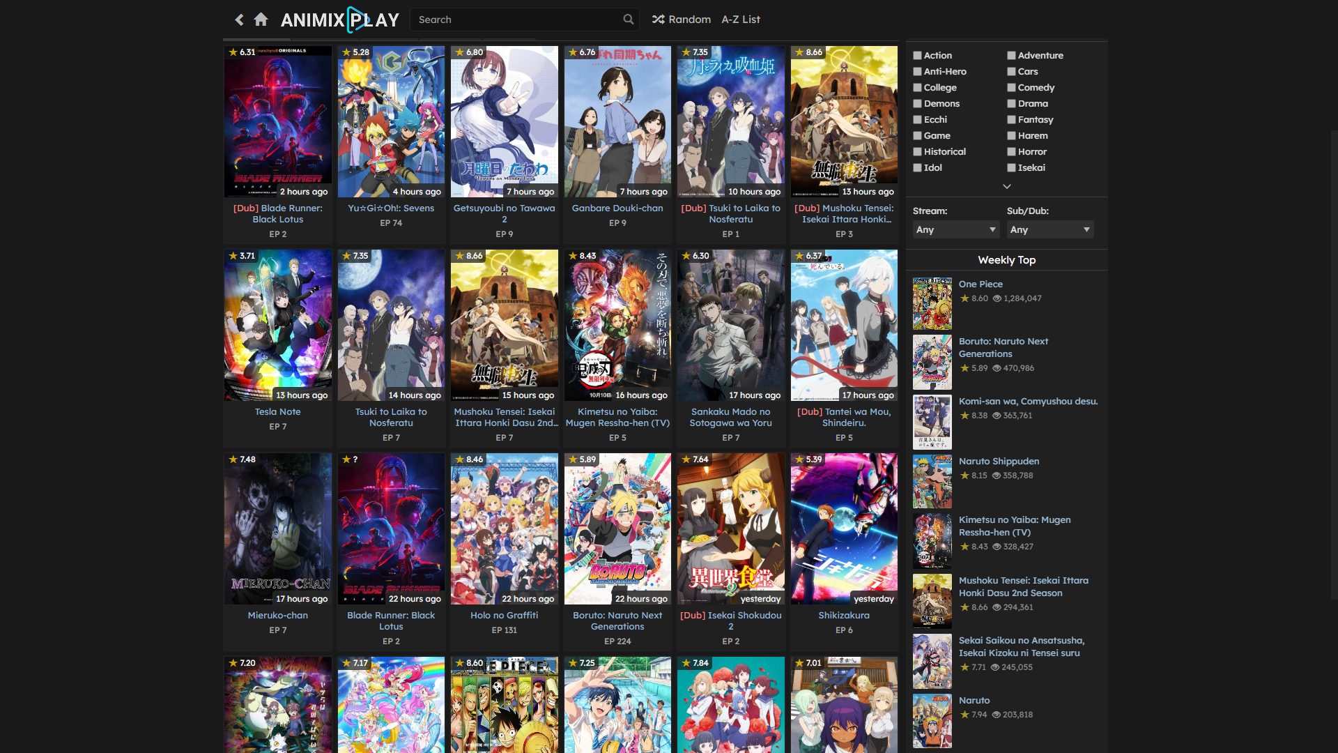 Top 25 AniMixPlay Alternatives  Watch HD Anime  NimbleTech