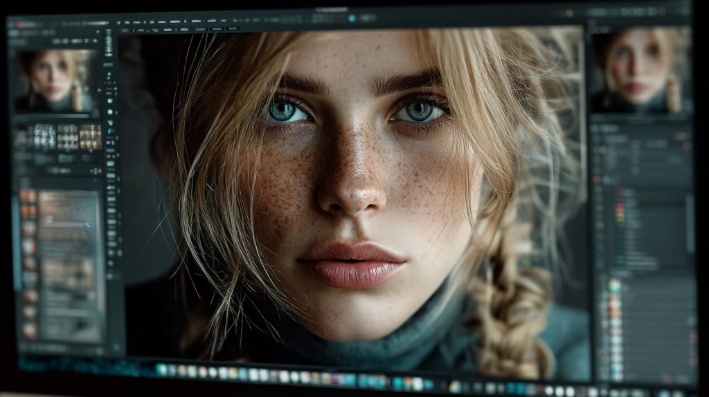 AI in photo retouching